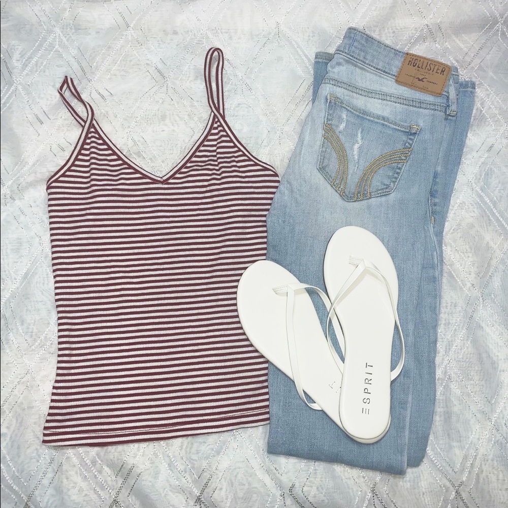 Stripes Crop Top SIZE SMALL